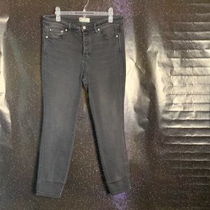 Free People- Off Black Skinny Jeans size 31